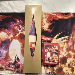 Pokemon TCG: Sword & Shield Charizard Gaming Play Mat UPC Ultra Premium Card - Image 1