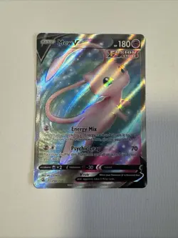 Pokemon Mew v TCG Full Art Holo Card 250/264 Fusion Strike Ultra Rare - Image 1