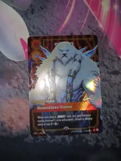 Volibear Riftbound English Promo card 249/298 PRERELEASE League Of Legends Foil - Image 1