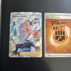 Professor Burnet - TG26/TG30 - Pokemon Silver Tempest Trainer Gallery Card NM/M* - Image 1