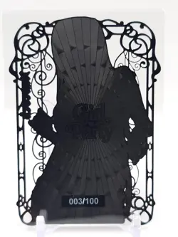 Goddess Story - Black Metal Waifu Card - Boa Hancock - NUMBERED #/100 - Image 2