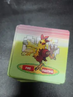 Combusken Pokemon 3D Lenticular card - Image 1