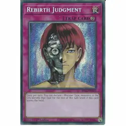 BROL-EN012 Rebirth Judgment | 1st Edition Secret Rare | YuGiOh Trading Card TCG - Image 1