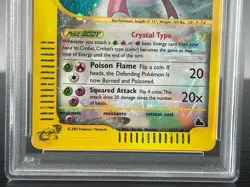 PSA 9 MINT Crystal Crobat HOLO 147/144 Skyridge 2003 Pokemon Card - Image 3