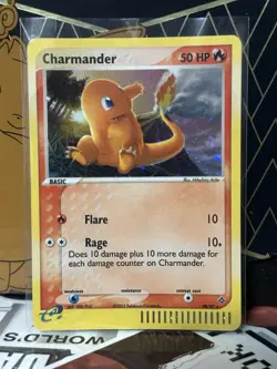 Pokemon Charmander EX Dragon Secret Rare Holo Card 98/97 Near Mint Condition - Image 1