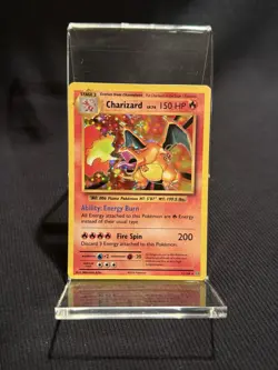 Pokemon TCG Charizard Evolutions Holo Rare Card 2016 11/108 - Image 1