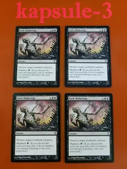 4x Dark Withering | Time Spiral | MTG Magic Cards - Image 1