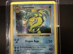 Gyarados 6/102 Shadowless Holo Pokemon Card Base Set Near Mint Minus NM- - Image 3