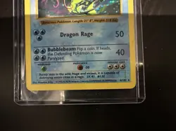 Gyarados 6/102 Shadowless Holo Pokemon Card Base Set Near Mint Minus NM- - Image 4