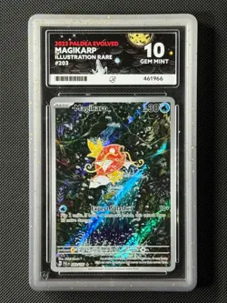 ACE 10 Magikarp 203/193 IR Pokemon Card Sv02: Paldea Evolved Holo GEM MINT - Image 1