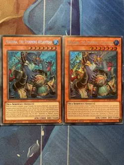 1x NM Euro-English (EU) Poseidra, the Storming Atlantean SUDA-EN016 Yugioh 1st - Image 2