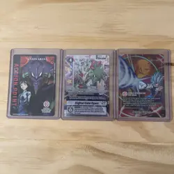 Digimon Card Game Digital Gate Open Bandai Card Fest 25-26 Promo Foil + Dbz/Uni - Image 1