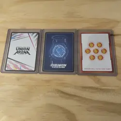 Digimon Card Game Digital Gate Open Bandai Card Fest 25-26 Promo Foil + Dbz/Uni - Image 2