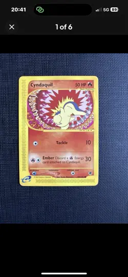 Pokemon TCG Cyndaquil Expedition & Sandstorm 2 Card Bundle Private Listing Only - Image 1