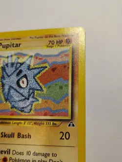 Pupitar 45/75 Neo Discovery Pokemon Card HP - Image 3