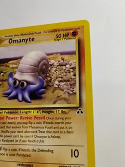 Omanyte 60/75 - Neo Discovery Set - Pokemon Card - Excellent Condition - Image 3