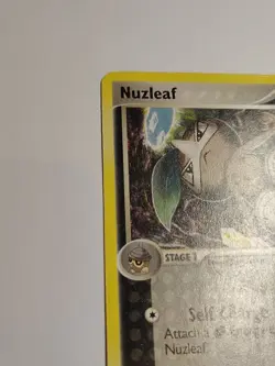 Nuzleaf 39/100 Crystal Guardians Pokemon Card - Image 2