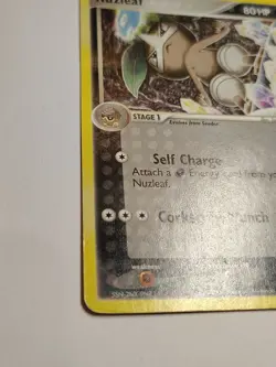 Nuzleaf 39/100 Crystal Guardians Pokemon Card - Image 5