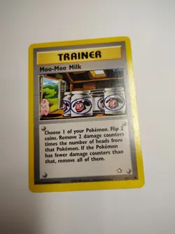 MOO-MOO MILK TRAINER NEO GENESIS SET POKEMON CARD 101/111 LP - Image 1