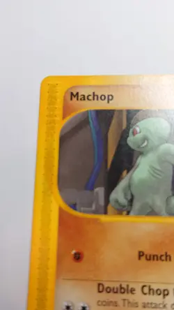 💥 Machop Pokemon 2002 TCG Expedition Base Set 117/165 Vintage Card MP - Image 2