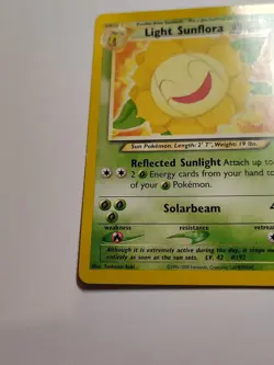 Pokemon TCG Light Sunflora 072/105 Neo Destiny Common card Unlimited LP - Image 5