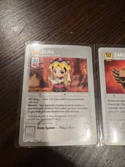 2x Maple Story Cards - Aura + Zakum Helmet - Private Listing For MatthewBouchard - Image 2