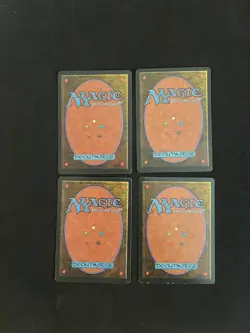 Snow-Covered Island x4 [Ice Age] Magic MTG Cards LP GREAT CONDITION! - Image 2