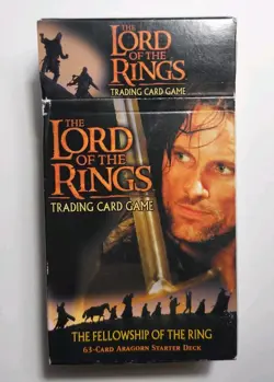 Lord of the Rings Trading Card Game Aragorn Starter Deck by Decipher Open - Image 1