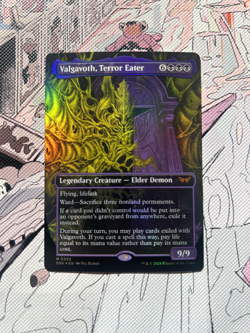 Valgavoth, Terror Eater (Borderless Foil) ~ MTG Duskmourn #352, Near Mint - Image 3