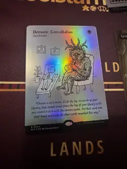 Demonic Consultation Secret Lair Drop Foil - Image 1