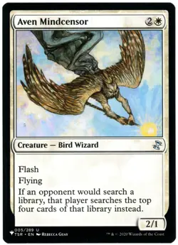 Aven Mindcensor - The List Reprints - Mystery Booster 2 - MTG - NM/M - Image 1