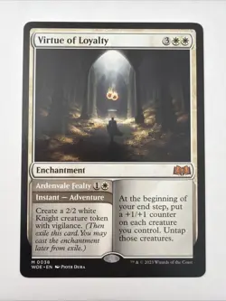 Virtue of Loyalty Wilds of Eldraine Regular - Image 1