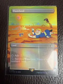 Mtg PIP Fallout- Wasteland -Foil-NM - Image 1