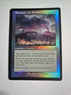 MTG Innistrad Remastered Emrakul, the Promised End Retro Frame Foil Mythic - Image 1