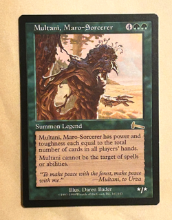 Multani, Maro-Sorcerer Urza's Legacy Regular MTG Near Mint (NM) Magic (2) - Image 1