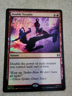 Double Trouble - #13 Foil - Marvel's Spider-Man: Eternal-Legal - Mtg - Image 1