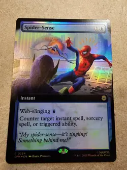 Spider-Sense - #254 Foil (Extended Art) Marvel's Spider-Man - Mtg - Image 1