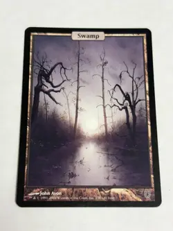 Swamp - Full Art Unhinged Regular Free Shipping! - Image 1