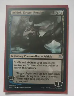 1x Ashiok, Dream Render - War of the Spark (WAR) Magic the Gathering TCG Mint/NM - Image 1