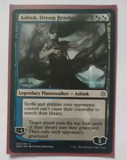 1x Ashiok, Dream Render - War of the Spark (WAR) Magic the Gathering TCG Mint/NM - Image 2