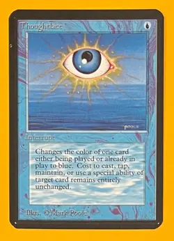 MTG THOUGHTLACE Alpha (OldManMTG 012-359) - Image 1