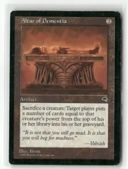 Magic the Gathering Altar of Dementia Tempest - Image 1