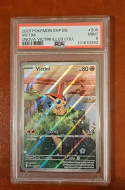 Pokemon TCG Victini 208 Illustration Collection Black Star Promo - Image 1