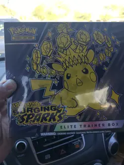 Pokemon TCG Scarlet & Violet Surging Sparks Elite Trainer Box ETB Factory Sealed - Image 1