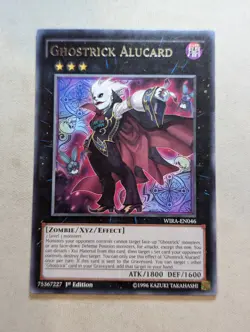 Ghostrick Alucard - WIRA-EN046 - Rare - 1st Edition - Yugioh - Image 1