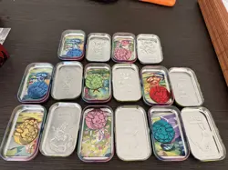 8 Pokemon TCG Mini Tins *EMPTY* - Image 2