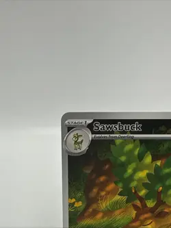 Pokemon Sawsbuck 092/086 Sv: White Flare Holo - Image 2