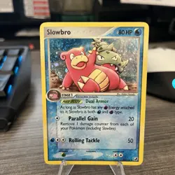 Pokemon Slowbro 13/115 Unseen Forces Holo LP/MP - Image 1
