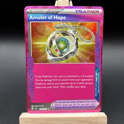 Pokemon TCG Amulet of Hope 162/191 Ace Spec Holo Surging Sparks - Image 2