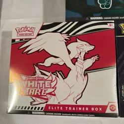 Pokemon Scarlet & Violet ETB Lot White Flare Twilight Masquerade Surging Sparks - Image 3